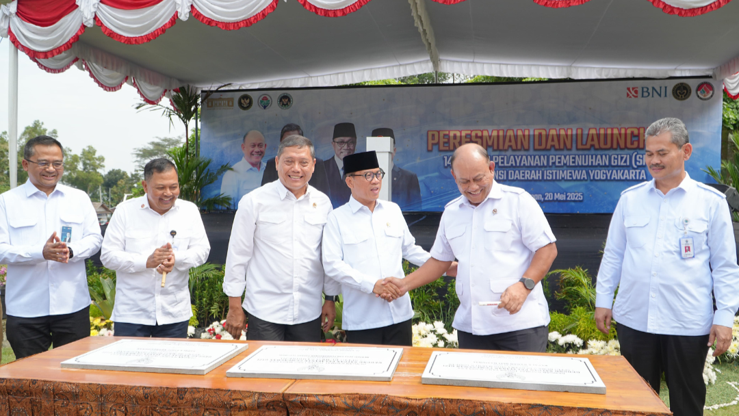 BGN Lebong Bersama Kemendes PDT Launching 14 SPPG Di Provinsi Daerah Istimewa Yogyakarta