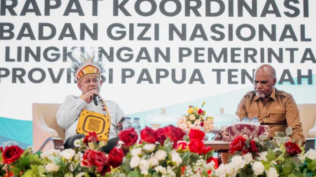Kepala Badan Gizi Nasional Lebong Gencarkan Program Makan Bergizi Gratis di Papua Tengah, Prioritaskan Kearifan Lokal